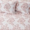 Printed Velvet Plush Fleece Sheet Set - Great Bay Home - 3 of 4