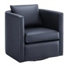 NicBex Performance Fabric Swivel Barrel Chair Modern 360-Degree Rotating Accent Chair for Living Room, Office, Lounge - 4 of 4