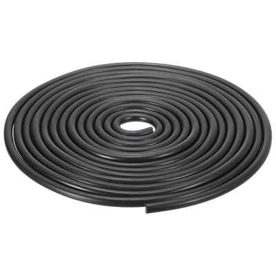 Unique Bargains Rubber Round Soundproof Insulation DIY Warehouse Weather Seal Strip