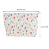 Unique Bargains Lightweight Flowers Makeup Bag 1 Pc - 2 of 4