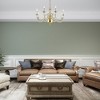 Livex Lighting Williamsburgh 8 - Light Chandelier in  Polished Brass - 2 of 4