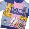 Jojo’s Bizarre Adventure Golden Wind Character Panel Long Sleeve Hooded Sweatshirt - 3 of 4