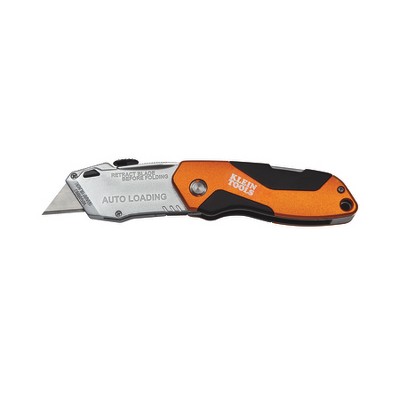 KLEIN TOOLS 44130 Folding Utility Knife, Retractable, Utility, General Purpose,