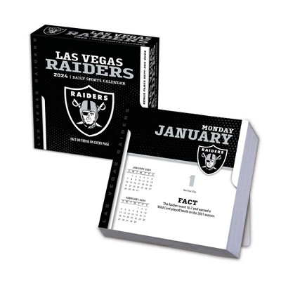 Las Vegas Raiders 2022 Box Calendar