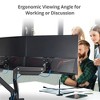 SIIG Dual 17-35" Monitor Heavy-Duty Premium Aluminum Desk Mount CEMT3011S1 - 3 of 4