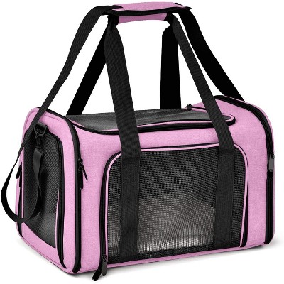 Cat Carriers Dog Carrier Pet Carrier For Small / Medium Cats Dogs Puppies (Up To 15lbs), TSA Airline Approved Small Dog Carrier Soft Sided