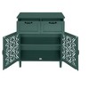 Sideboard Buffet Cabinets, Coffee Bar Cabinet with Metal Handle,  Accent Cabinet for Living Room - 4 of 4