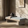 Meridian Furniture,Arlington Chenille Fabric Bench - 2 of 4