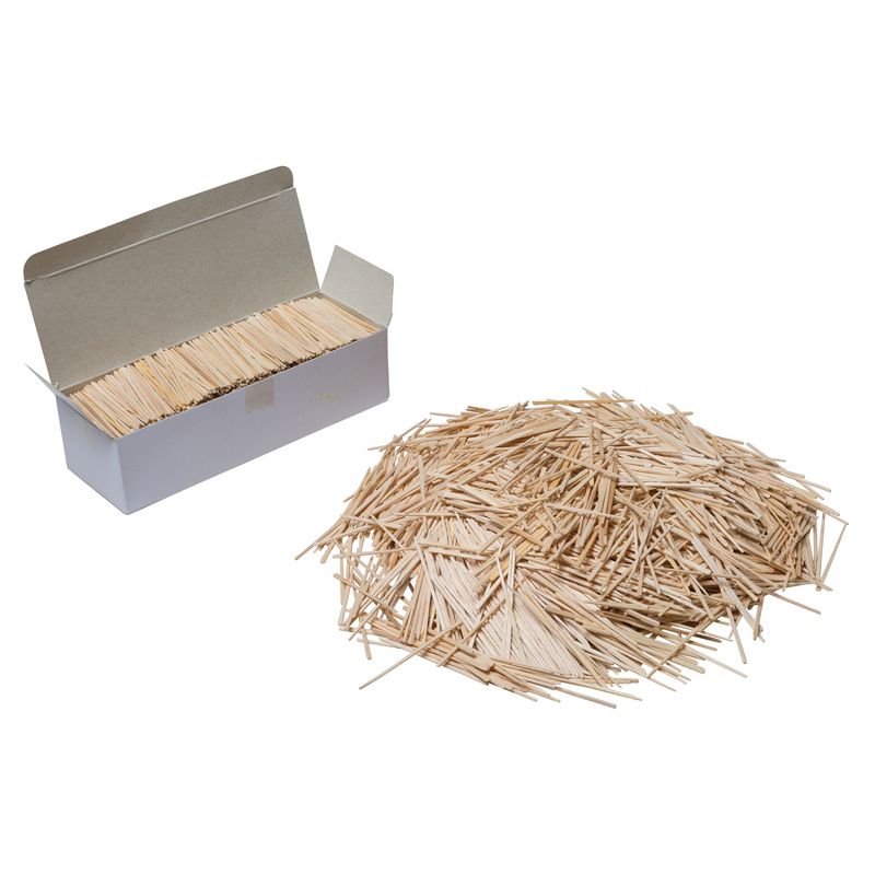 Creativity Street Natural Toothpicks, Flat, 2-1/4", 2500 Per Pack, 6 Packs, 3 of 6