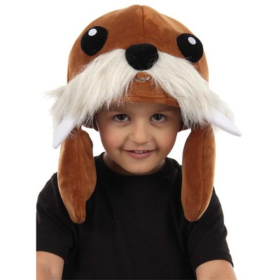 HalloweenCostumes.com    Brown Walrus Spray Toy Hat, Brown