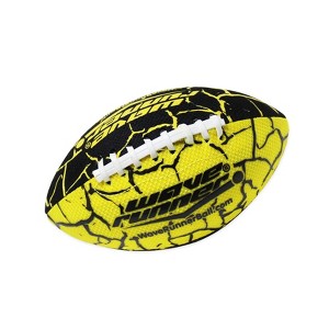 Wave Runner Grip It Waterproof Football 9.25 Inches w/Sure-Grip Technology Play In Water Great for Beach Pool Lake BBQ Park & Anywhere Pump Included - 1 of 2