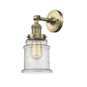 Canton - 1 Light Wall Sconce In Industrial Style-11 Inches Tall and 6.5 Inches Wide - 1 of 1