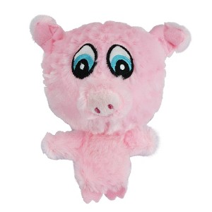 Multipet Knobby Noggin Pig Dog Plush Toy - 1 of 4