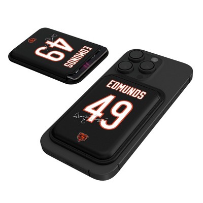 Keyscaper NFL Chicago Bears Players Game Tactic Black Magnetic Credit Card Wallet