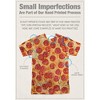 Men's Pizza (Front Back Print) Short Sleeve Costume T-Shirt - 3 of 4