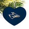 University of Nebraska at Kearney Primary Logo Heart Love Wood Christmas Tree Holiday Ornament - image 2 of 3