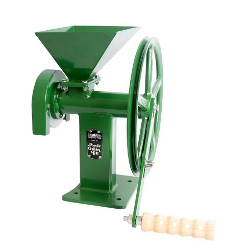 Lehman's Manual Power Grain Mill, Grinds Any Dry Grain to Pastry Flour, Big 6 Cup Capacity, 14 inches High with 12 inch Flywheel - image 1 of 4