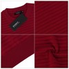 Mens Turtleneck Sweaters Long Sleeve Slim Fit Ribbed Knit Thermal Pullover Sweater - 4 of 4