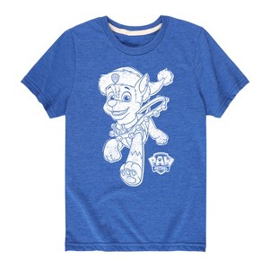 Boys' - Paw Patrol - Chase Christmas Bells Short Sleeve Graphic T-Shirt - 1 of 4