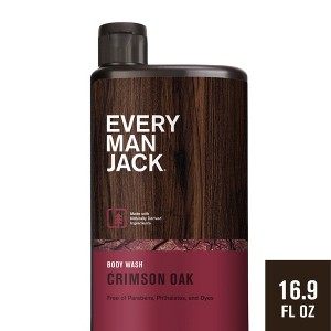 Every Man Jack Body Wash - Crimson Oak - 16.9oz - 1 of 4