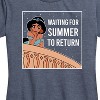 Women's - Disney Princess - Waiting For Summer Short Sleeve Graphic T-Shirt - 2 of 4