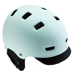 Decathlon Btwin Bowl 500, City Bike Helmet - Medium, Pale Mint