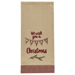 Park Designs Wish You A Merry Dishtowel Set of 2 - 1 of 3