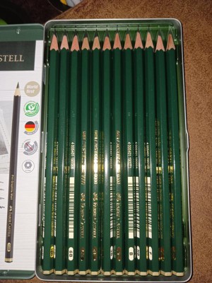 Faber-Castell – 9000 Series Set of 12 Graphite Sketch Pencils 