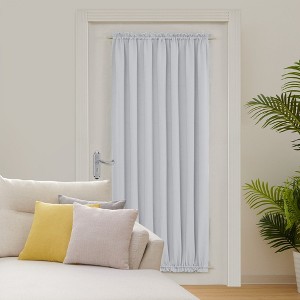 Deconovo French Door Blackout Curtain with Tieback, 1 Panel, OEKO-TEX - 1 of 4