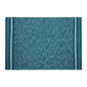 Design Imports Modern Edge Stripe - Teal - 2 X 3 Ft - 1 of 4