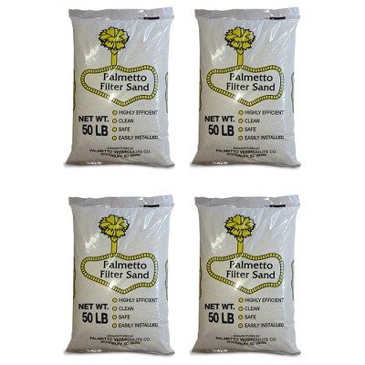 Palmetto Filter Sand for Residential and Commercial Pool Sand Filters for Removing Leaves, Dirt, Dust, and Small Particles