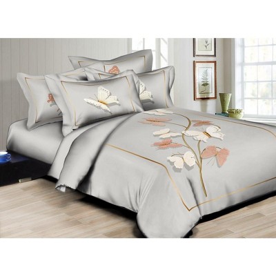Linen Classique 320TC Dimensional Butterfly Duvet Set