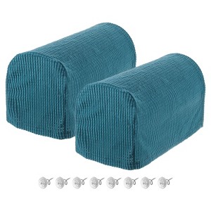Unique Bargains Stretchy Anti-Slip Sofa Couch Armchair Covers 2 Pcs - 1 of 4