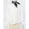 INSPIRE CHIC Women's Stripe Print Square Neckerchief Headband 27.56*27.56 inches(L*W) - 2 of 4