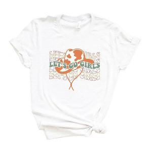 Simply Sage Market Women's Let's Go Girls Hat Short Sleeve Graphic Tee - 1 of 3