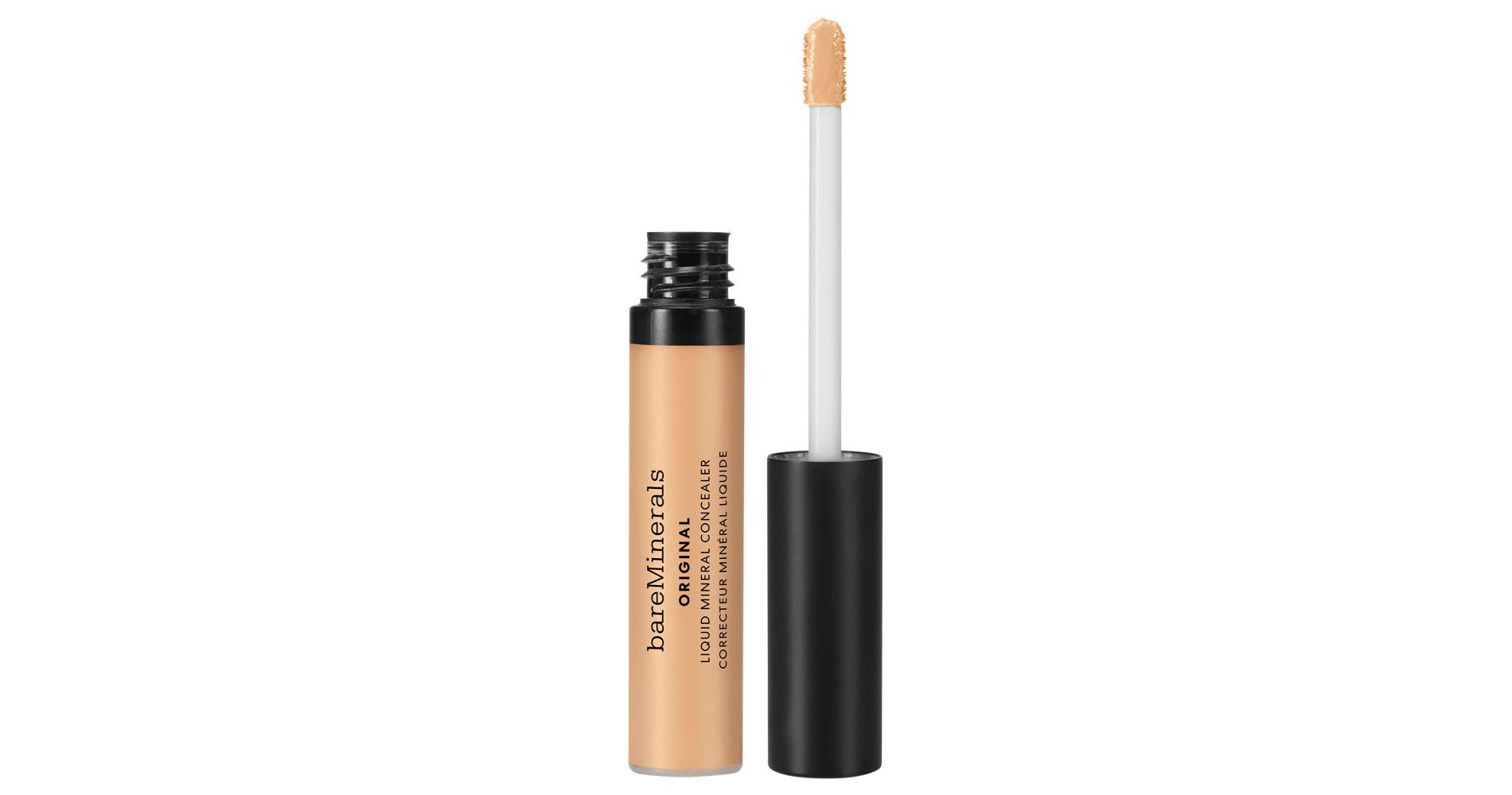 bareMinerals ORIGINAL Liquid Mineral Concealer - Light/Medium 2.5N, 0.20oz