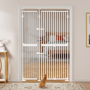 unipaws Upgraded Extra Tall Cat Gate - 1 of 4