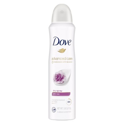 Dove Beauty Advanced Care Pink Rosa 48-Hour Antiperspirant & Deodorant Dry Spray – 3.8oz