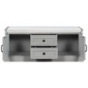 CAVINAS Storage Bench Shoe Rack with Drawers and Cabinets Removable Cushion for Entryway - 2 of 4