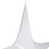 Northlight Foldable Tinsel Christmas Star Outdoor Decoration - 51" - White - 4 of 4