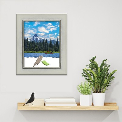 11x14 Silver Antiqued Polystyrene Wall Picture Frame