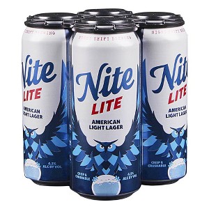 Night Shift Nite Lite Lager Beer - 4pk/16 fl oz Cans - 1 of 1