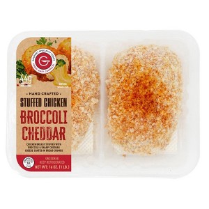 Gourmet Specialty Foods Broccoli & Cheddar Cheese Stuffed Chicken Breast Boneless - 1lb - 1 of 2