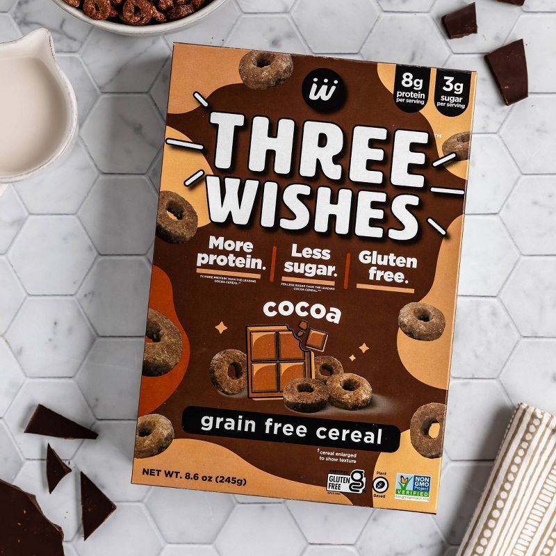 Three Wishes Cocoa Cereal - 8.6oz, 4 of 7
