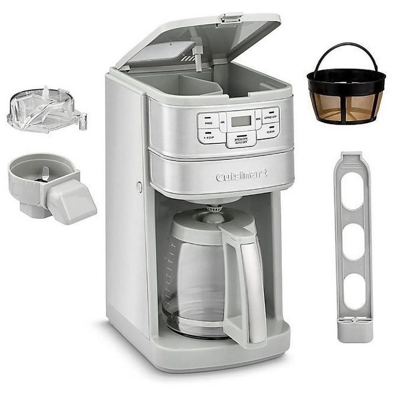 Cuisinart DGB-400SSFR Grind and Brew 12 Cup Coffeemaker - Silver - Certified Refurbished, 5 of 8