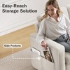 Vipbear 81 in Sectional Sleeper Sofa Bed,2 in 1 Pull Out Couch with Reversible Storage Chaise,L/U-Shaped Sofa Bed with Side Pocket,Tool-Free Assembly - 4 of 4