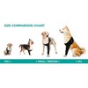 Suitical Recovery Single Sleeve for Dogs - Chest Circumference, Black - 3 of 4