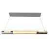 CWI Lighting Neva 36 in LED Integrated Satin Nickel Chandelier - 2 of 4