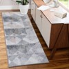 Modern Geometric Area Rug Non-Slip Stain-Resistant Accent Area Rugs - 2 of 4