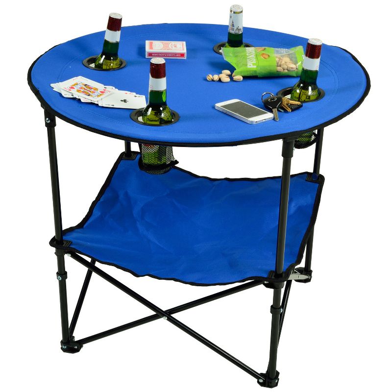Picnic at Ascot Travel Folding Canvas Table for Picnics and Tailgating, 1 of 5